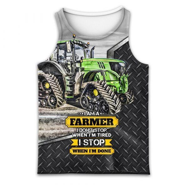 JD Tractor 3D Printed Love My Job _ FM52