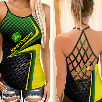 JD CRISS-CROSS TANK TOP