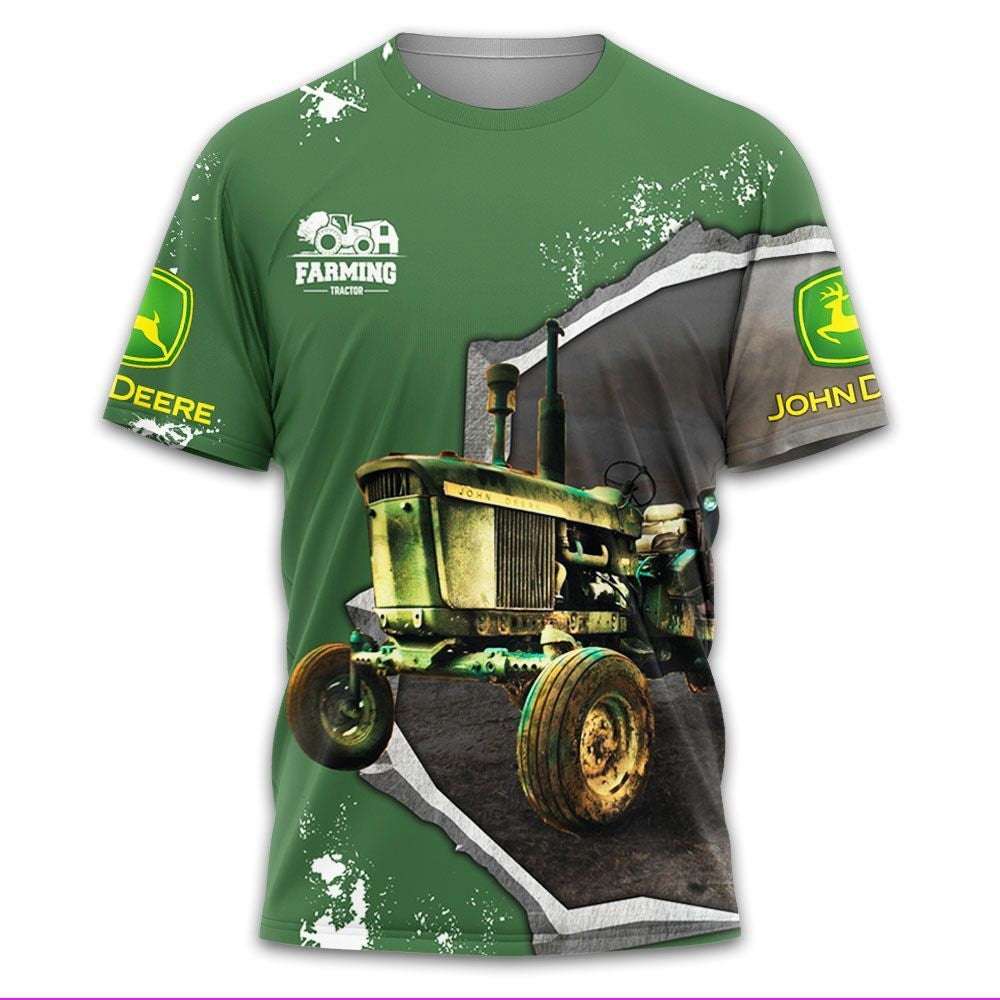 JD Tractor 3D Printed Love My Job FM25
