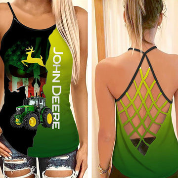 JD CRISS-CROSS TANK TOP