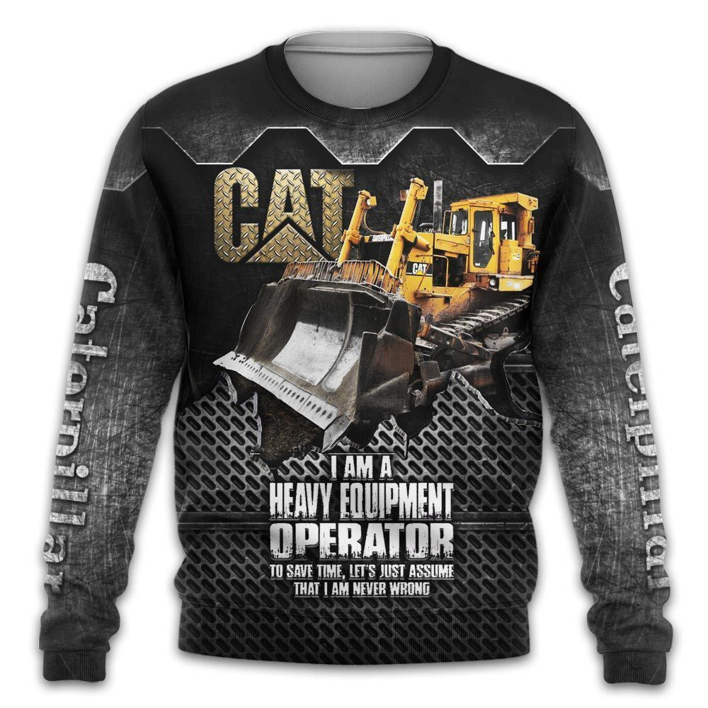 CAT Heavy Equipment 3D Printed Love My Job HE19