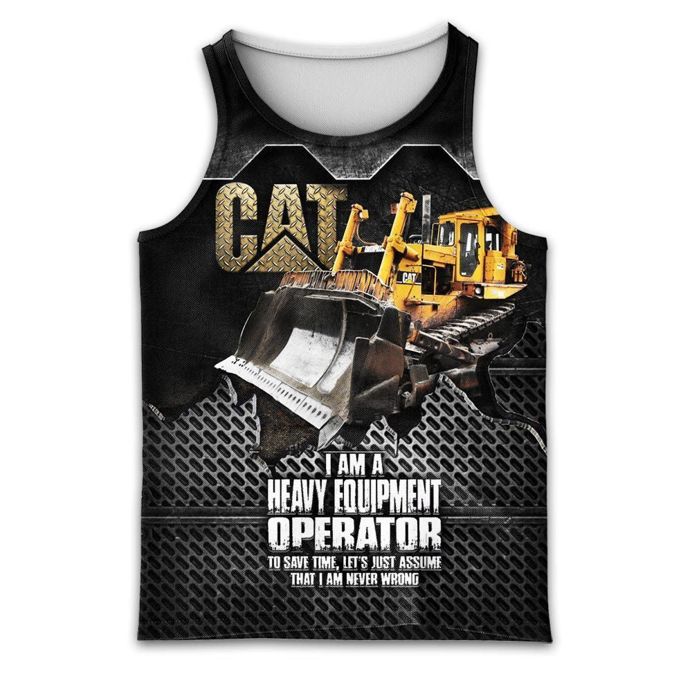CAT Heavy Equipment 3D Printed Love My Job HE19