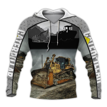 Beautiful Bulldozers 3D All Over Printed Clothes HE58