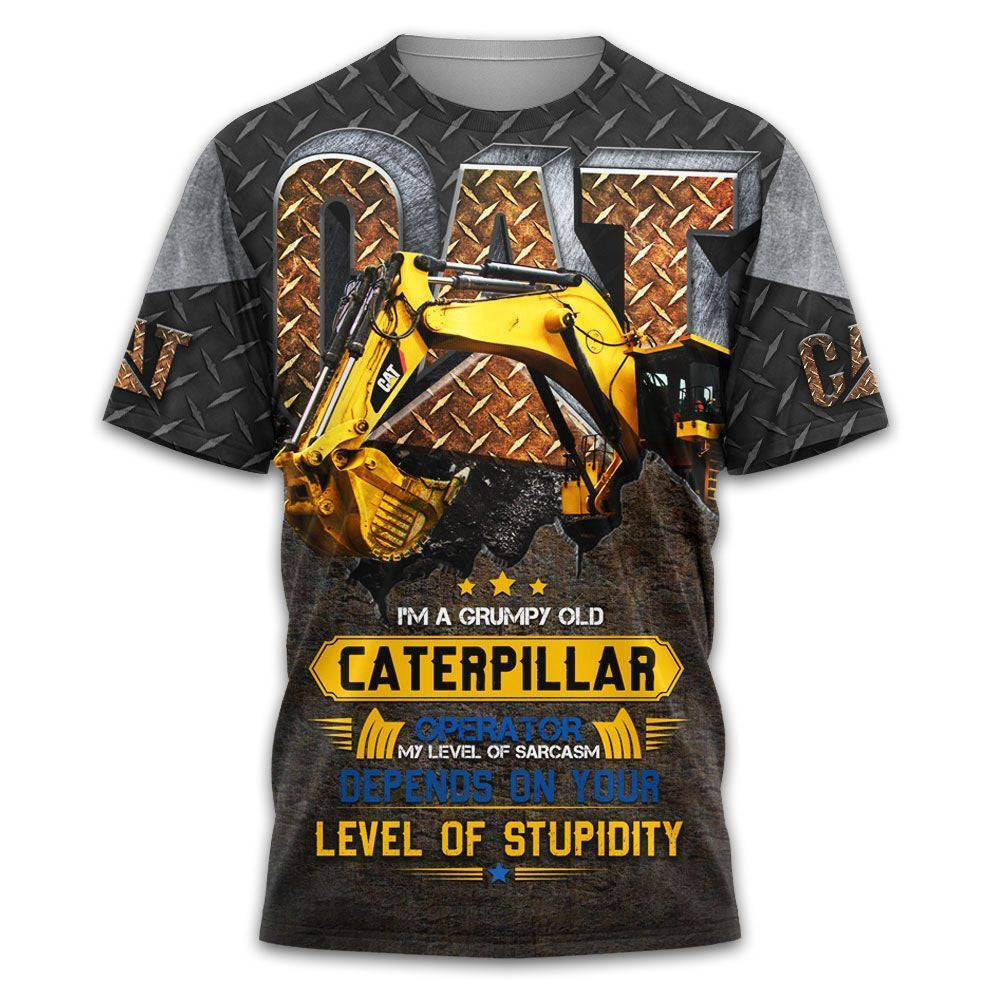 CAT Heavy Equipment 3D Printed Love My Job HE12