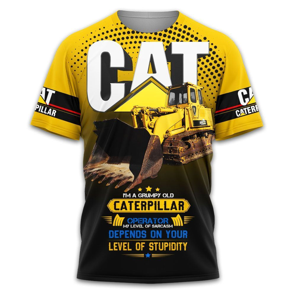 CAT Heavy Equipment 3D Printed Love My Job HE17