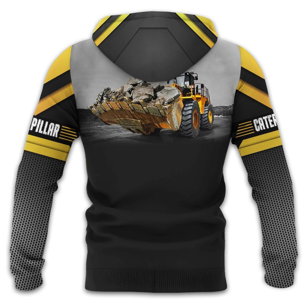 CAT Heavy Equipment 3D Printed Love My Job HE28 QUY4482