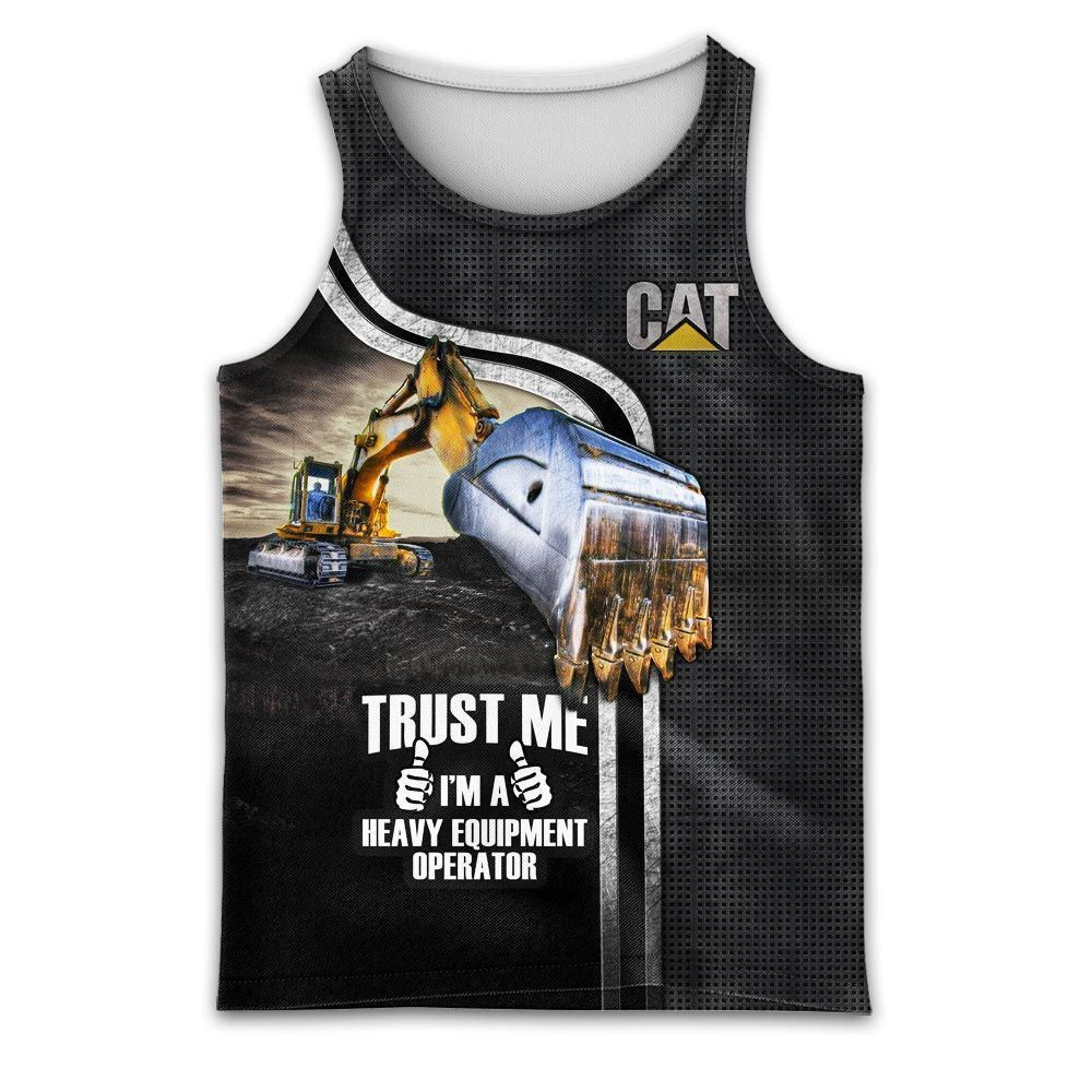 CAT  Heavy Equipment Excavator 3D Printed Love My Job HE37