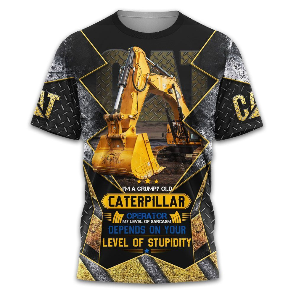 CAT Heavy Equipment 3D Printed Love My Job HE13