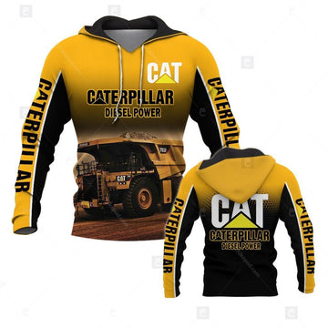 CAT Love Heavy Equipment 3D All Over Printed CAT38 TH4013