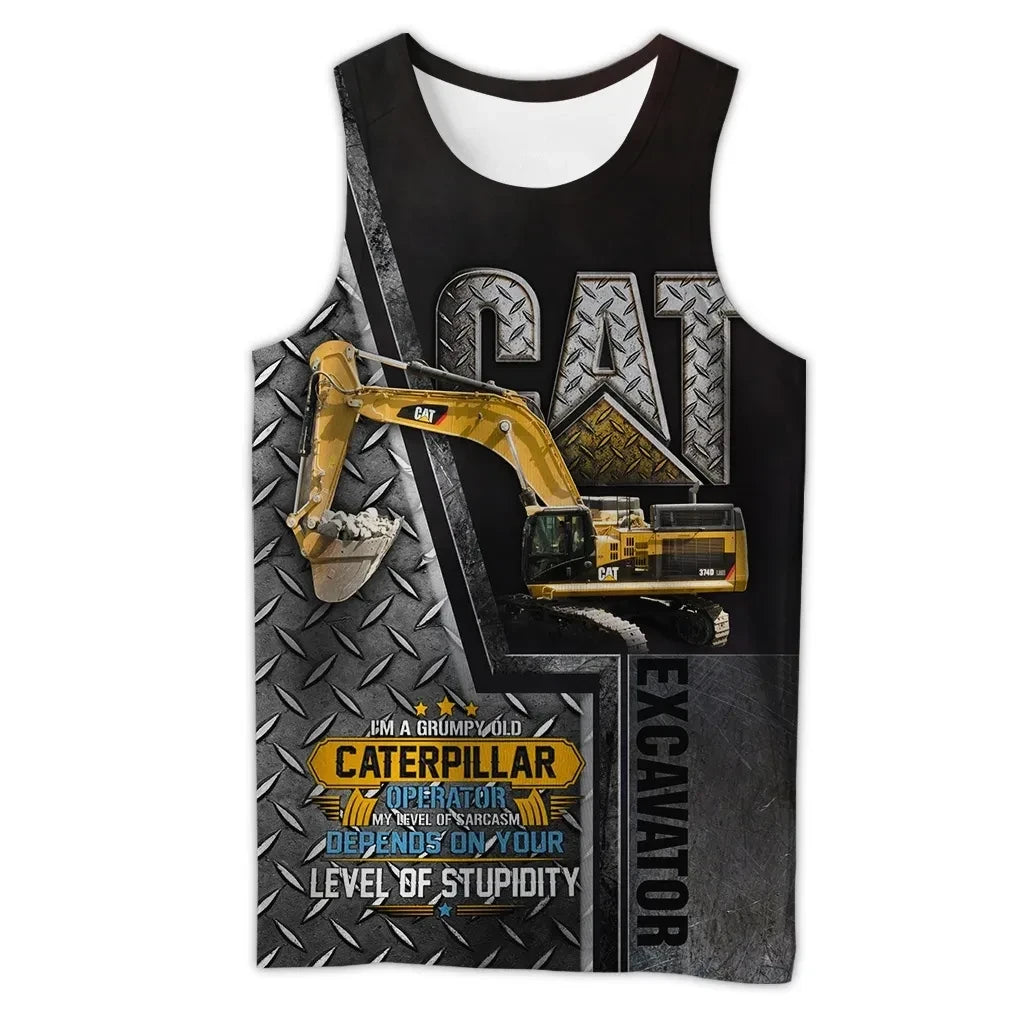 CAT Heavy Equipment 3D Printed Love My Job TH3832