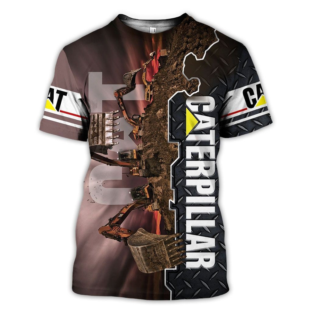 Beautiful Heavy Equipment Art 3D All Over Printed Clothes HE41