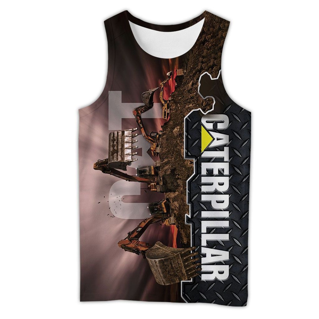 Beautiful Heavy Equipment Art 3D All Over Printed Clothes HE41