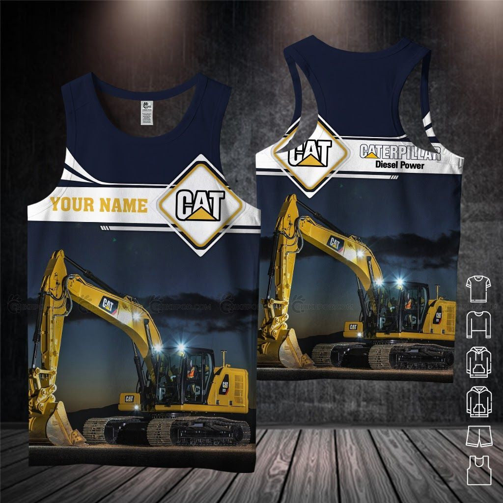 Custom Name Heavy Equipment 3D All Over Printed Clothes HE61