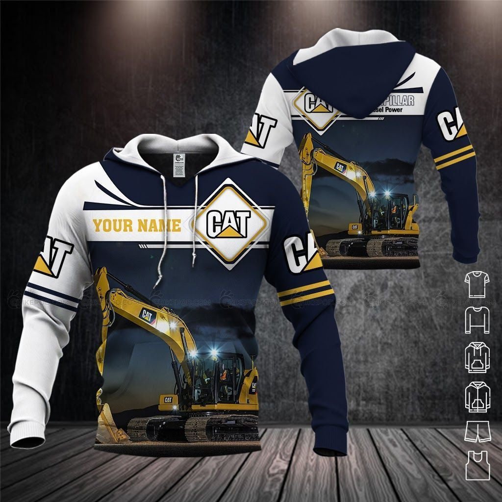 Custom Name Heavy Equipment 3D All Over Printed Clothes HE61