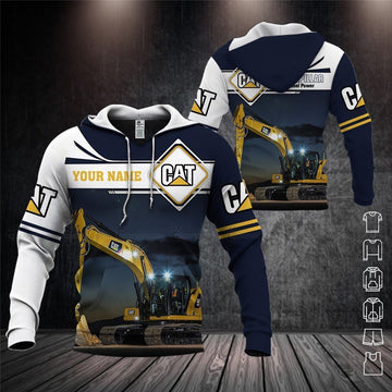 Custom Name Heavy Equipment 3D All Over Printed Clothes HE61