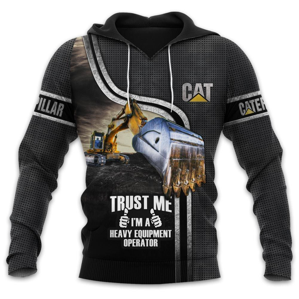 CAT Heavy Equipment Excavator 3D Printed Love My Job HE37 QUY3838
