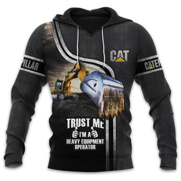 CAT Heavy Equipment Excavator 3D Printed Love My Job HE37 QUY3838
