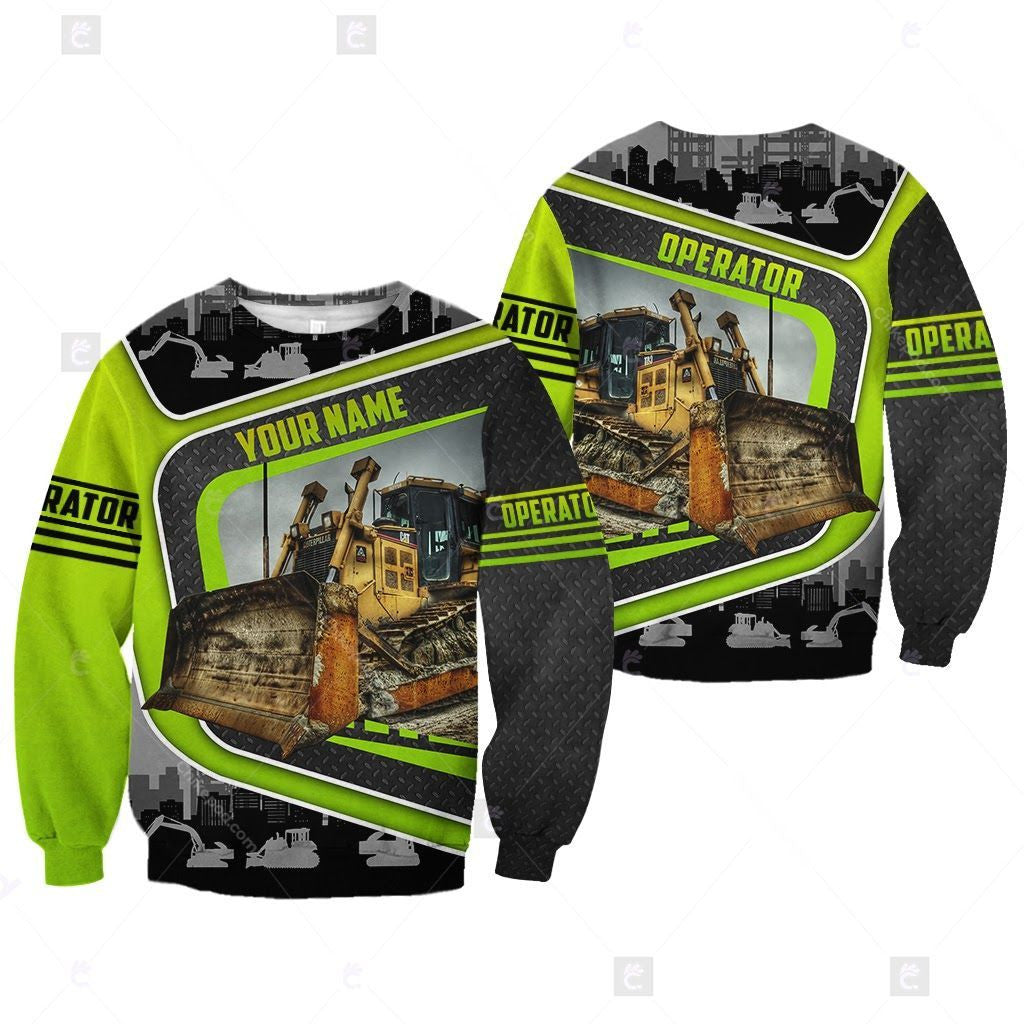Personalized Name Operator 3D All Over Printed Clothes HE55
