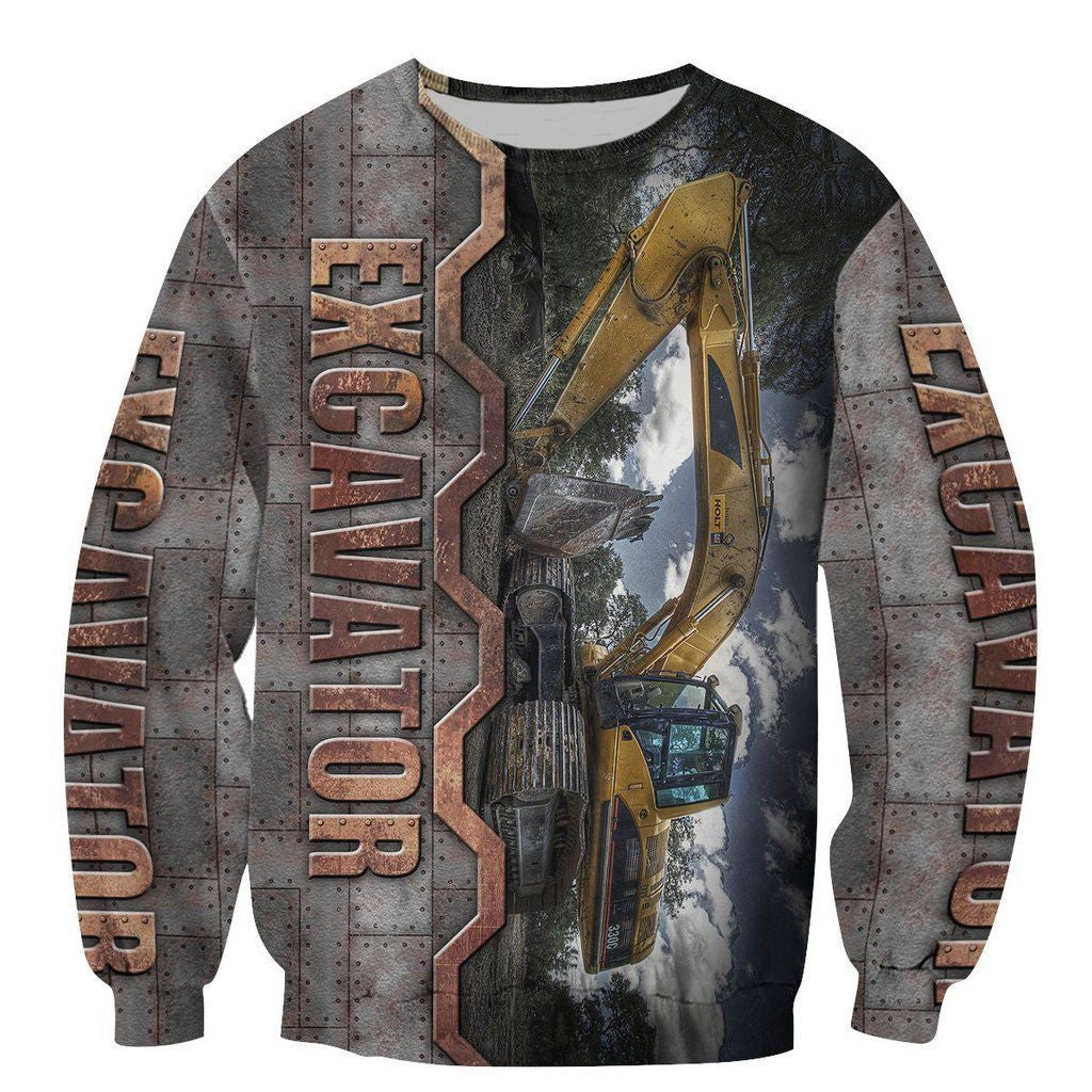 Heavy Equipment 3D All Over Printed Shirts FM11