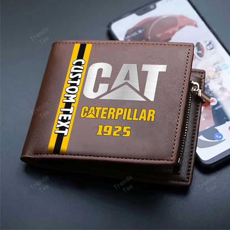 CAT Personalized Leather Wallet For Fans – Limited Edition CR061203 YVT0434