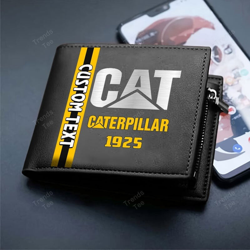 CAT Personalized Leather Wallet For Fans – Limited Edition CR061203 YVT0434