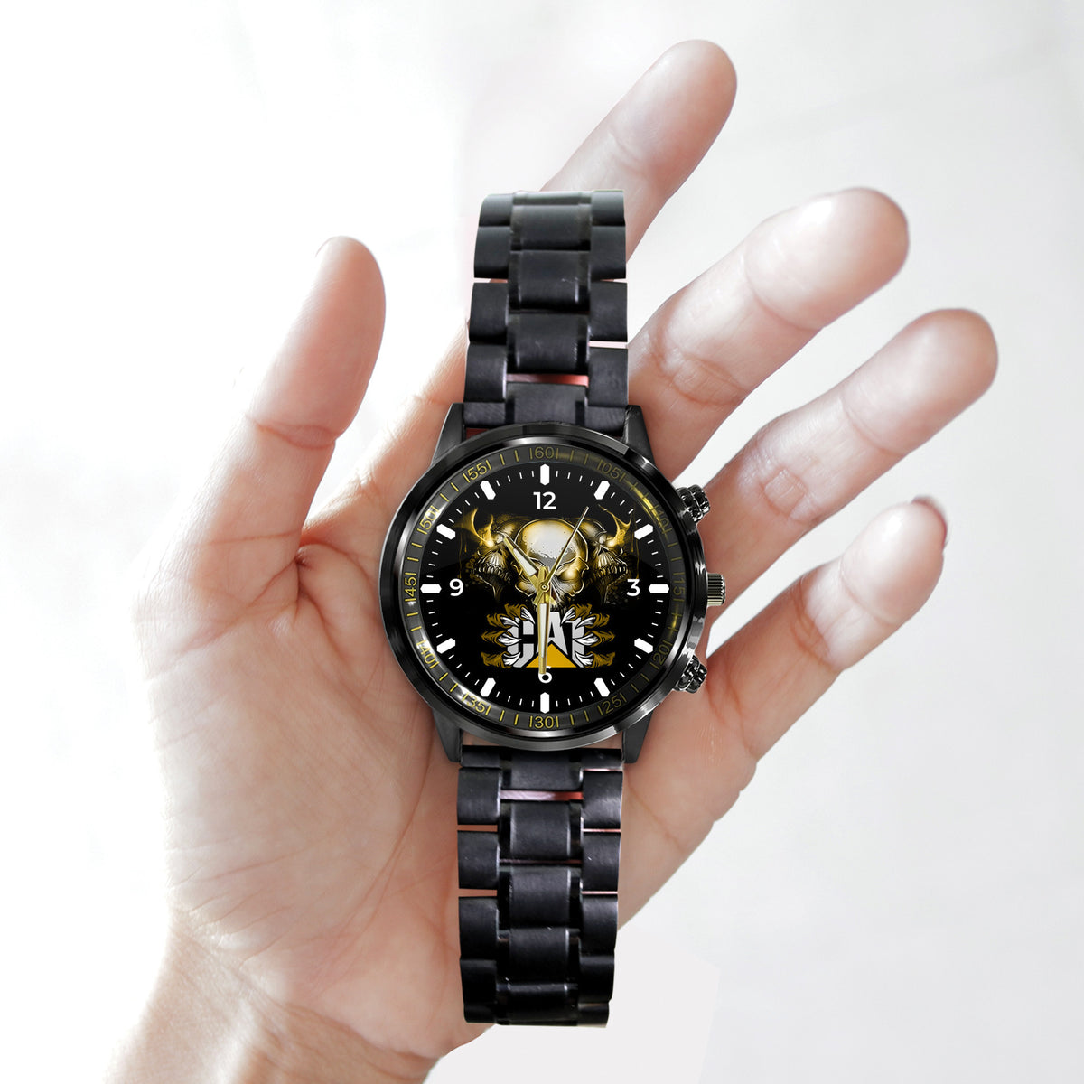 New Personalized CAT Black Hand Watch for fan-Limited Edition QUY3495