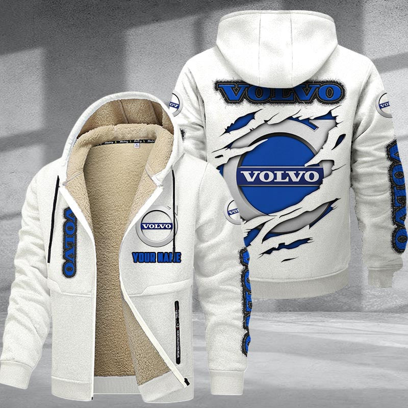 VV DMTZ0075 Hoodie Zip Velvet Coat YVT0964