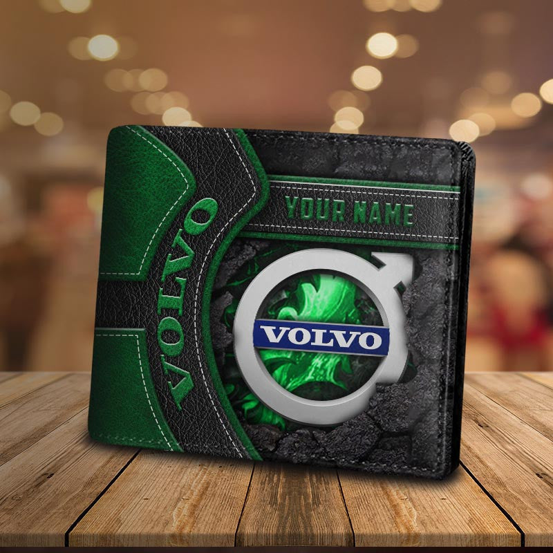 Custom Name VV DMHD1001 3D Printed Leather Wallet Multicolor YVT0768