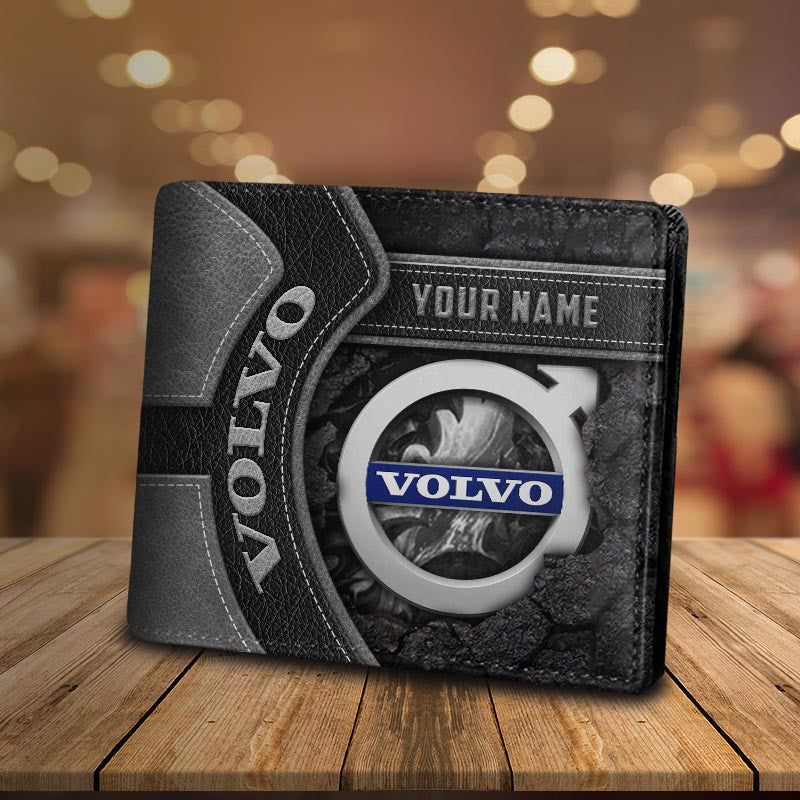 Custom Name VV DMHD1001 3D Printed Leather Wallet Multicolor YVT0768