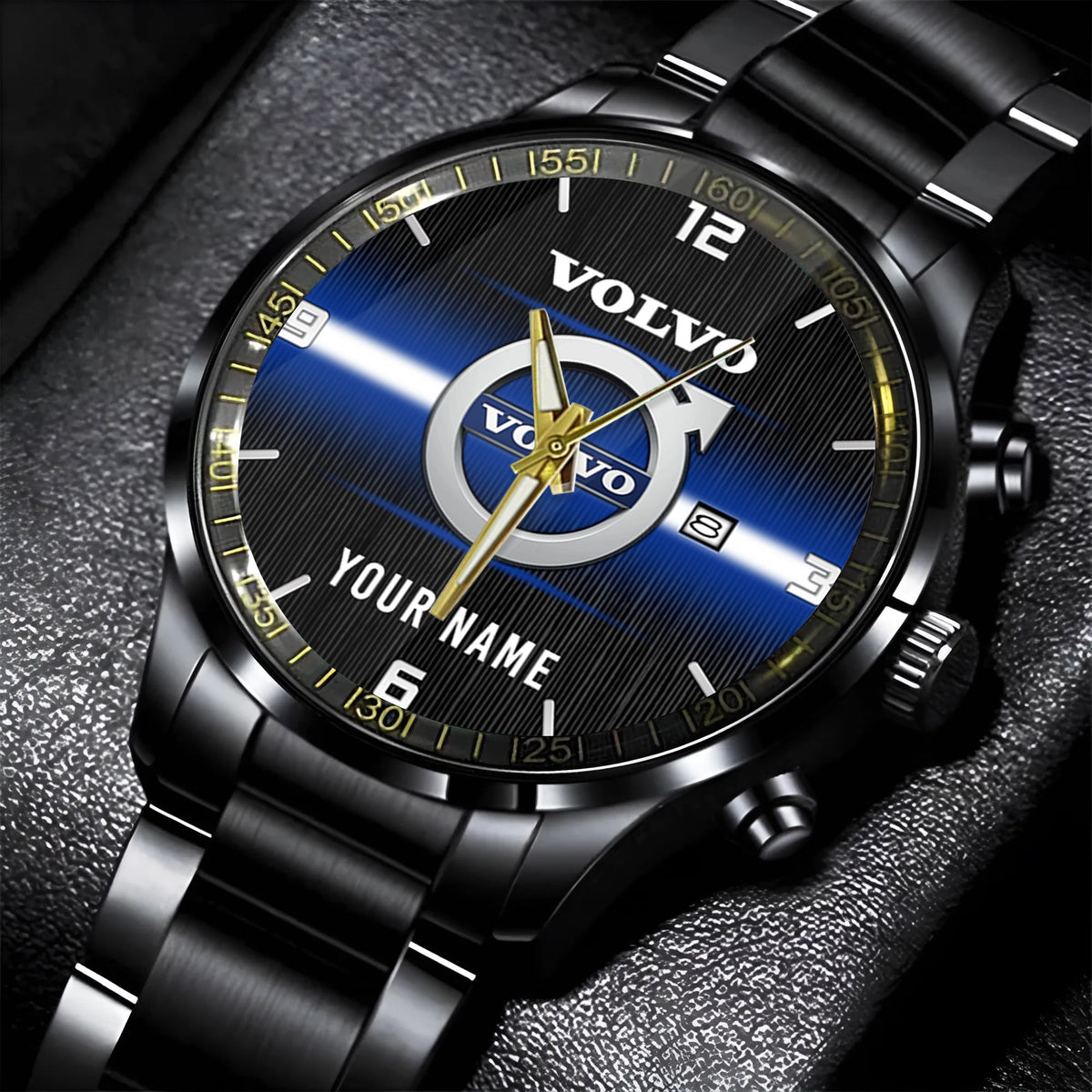 Personalized VV Black Hand Watch - Limited Edition YVT0488