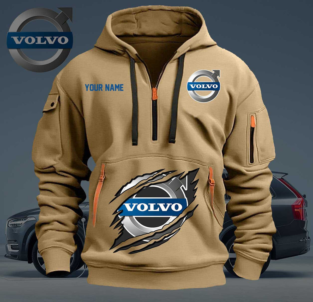 VOL New Personalized Quarter Zip Hoodie For fan - Limited Edition YVT0203