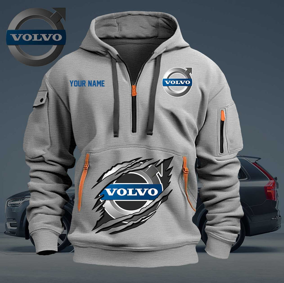 VOL New Personalized Quarter Zip Hoodie For fan - Limited Edition YVT0203