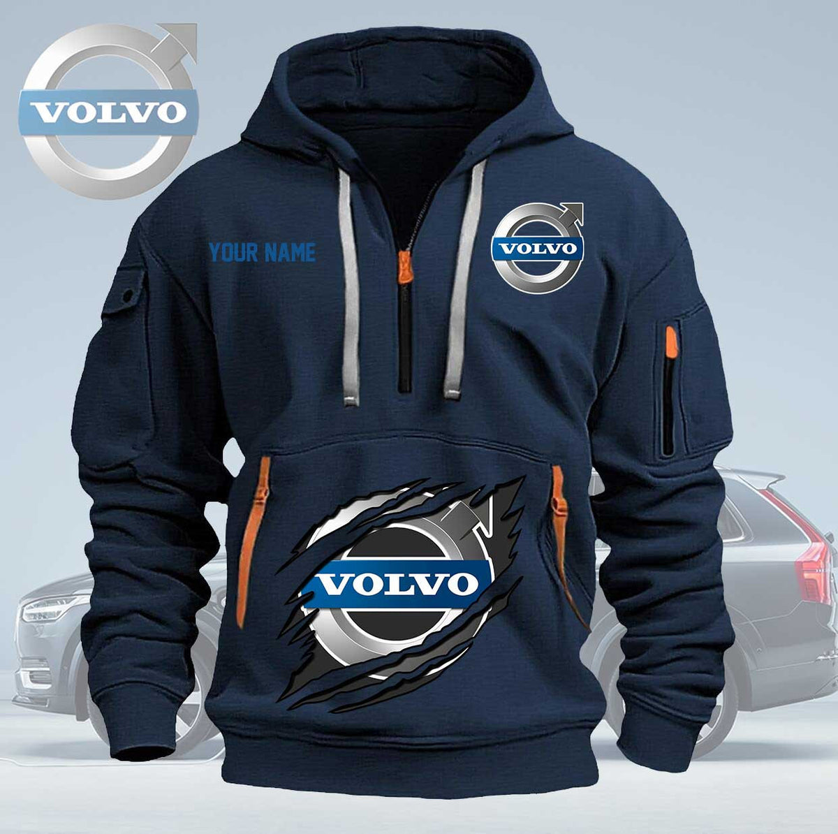 VOL New Personalized Quarter Zip Hoodie For fan - Limited Edition YVT0203