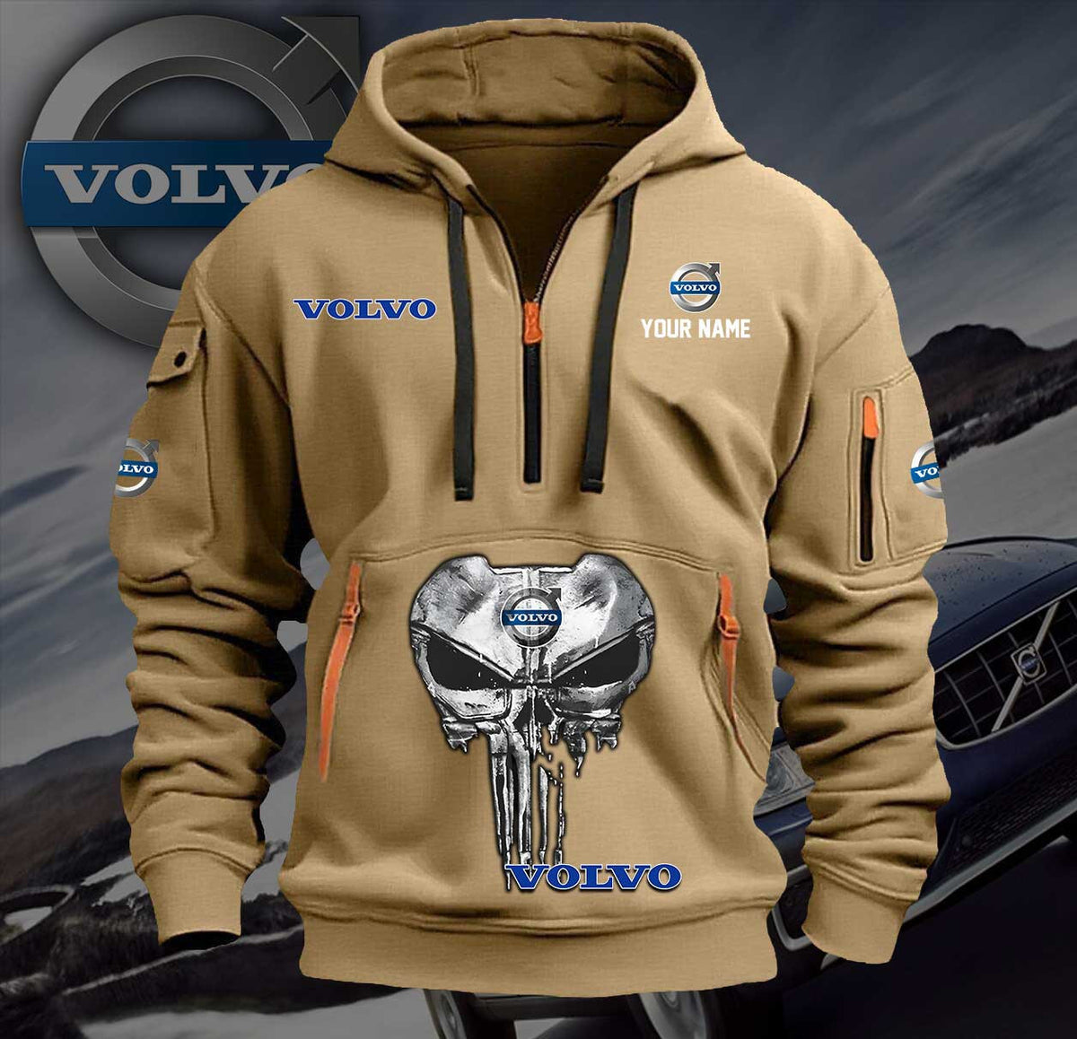 VOL New Personalized Quarter Zip Hoodie For fan - Limited Edition YVT0301