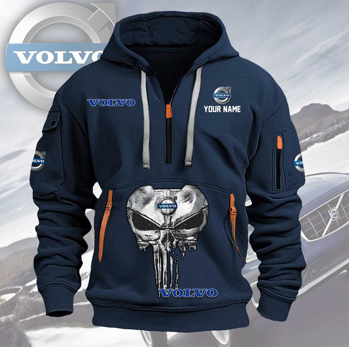 VOL New Personalized Quarter Zip Hoodie For fan - Limited Edition YVT0301