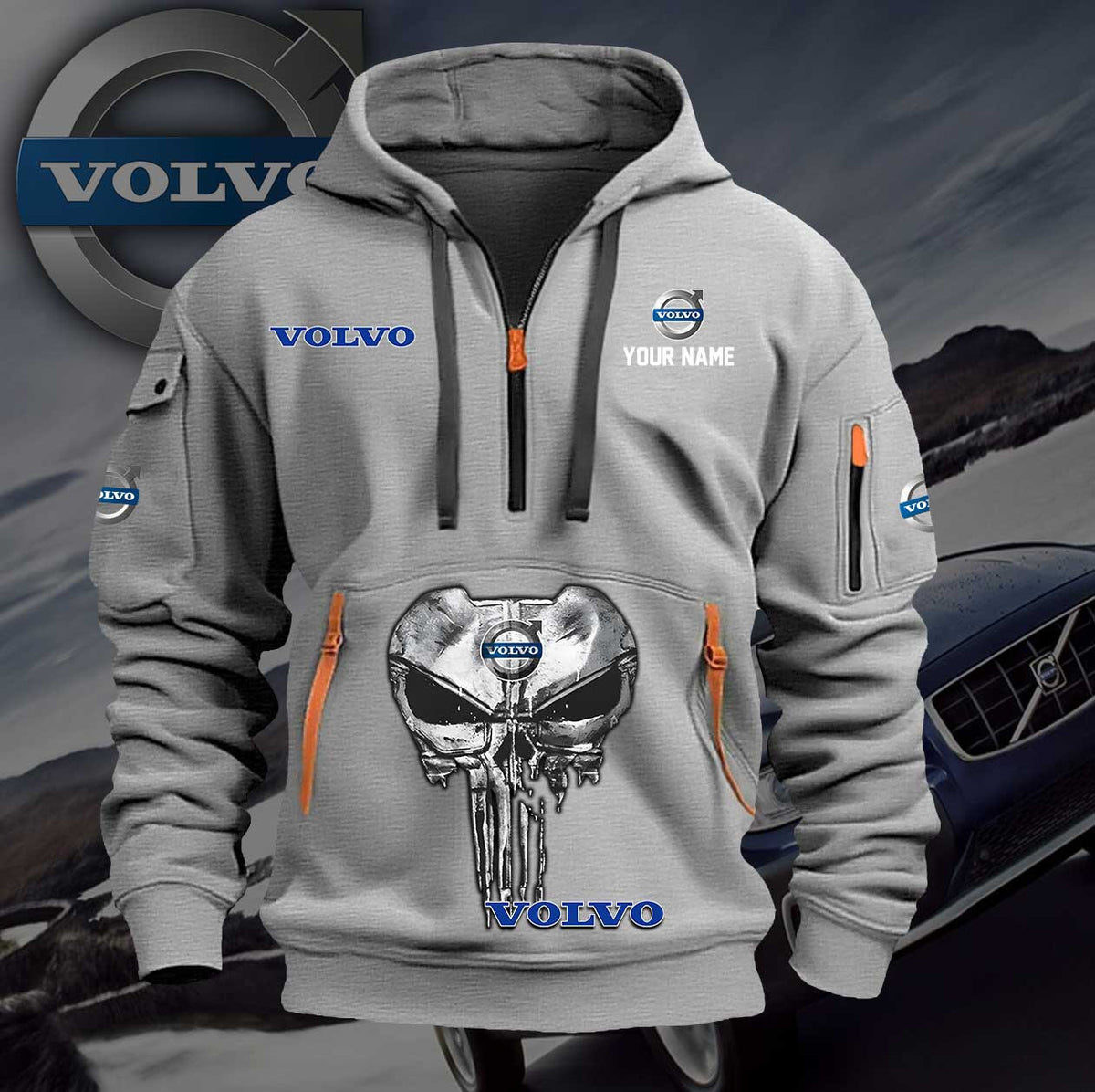 VOL New Personalized Quarter Zip Hoodie For fan - Limited Edition YVT0301