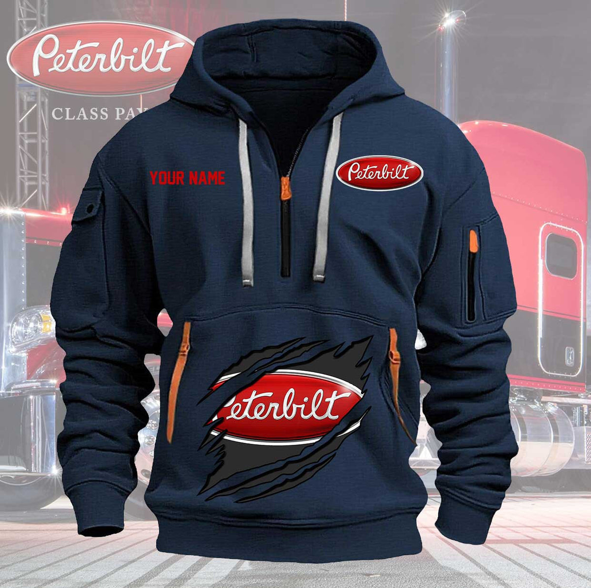 PB New Personalized Quarter Zip Hoodie For fan - Limited Edition YVT0203