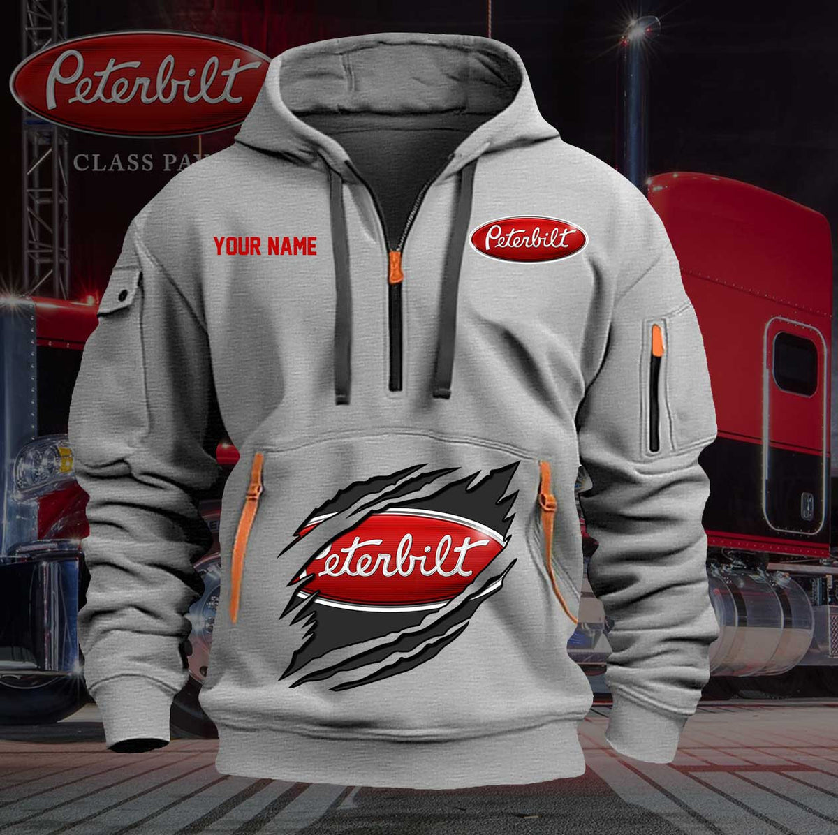 PB New Personalized Quarter Zip Hoodie For fan - Limited Edition YVT0203
